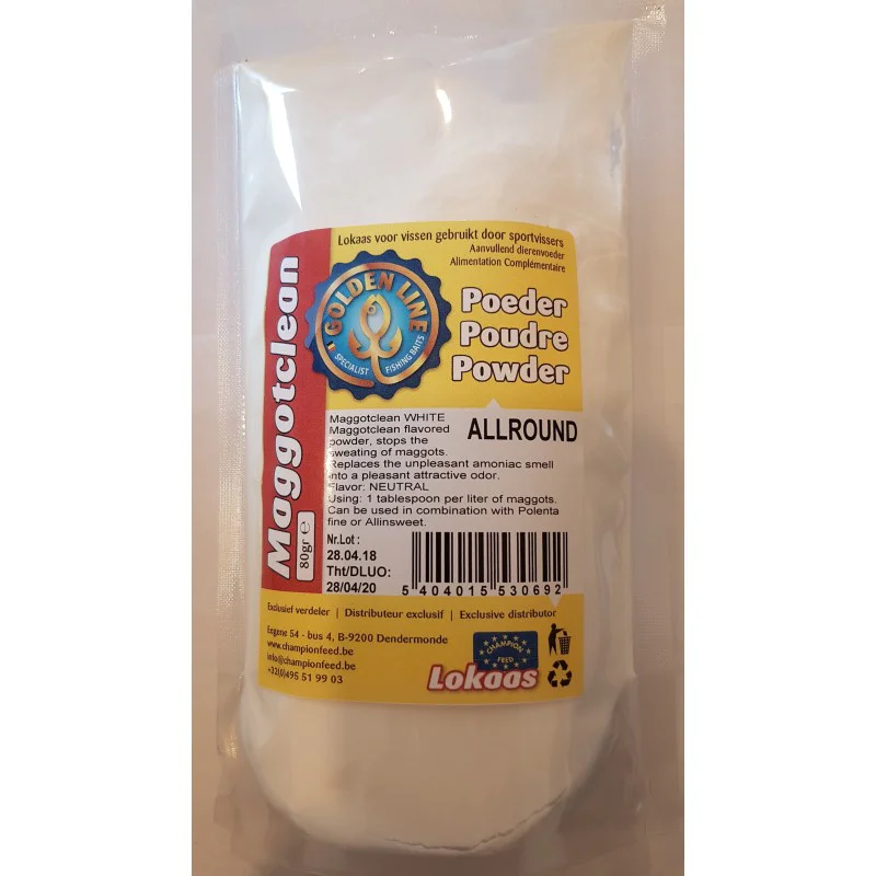 Чистител за червей CHAMPION FEED Maggotclean Powder 80g