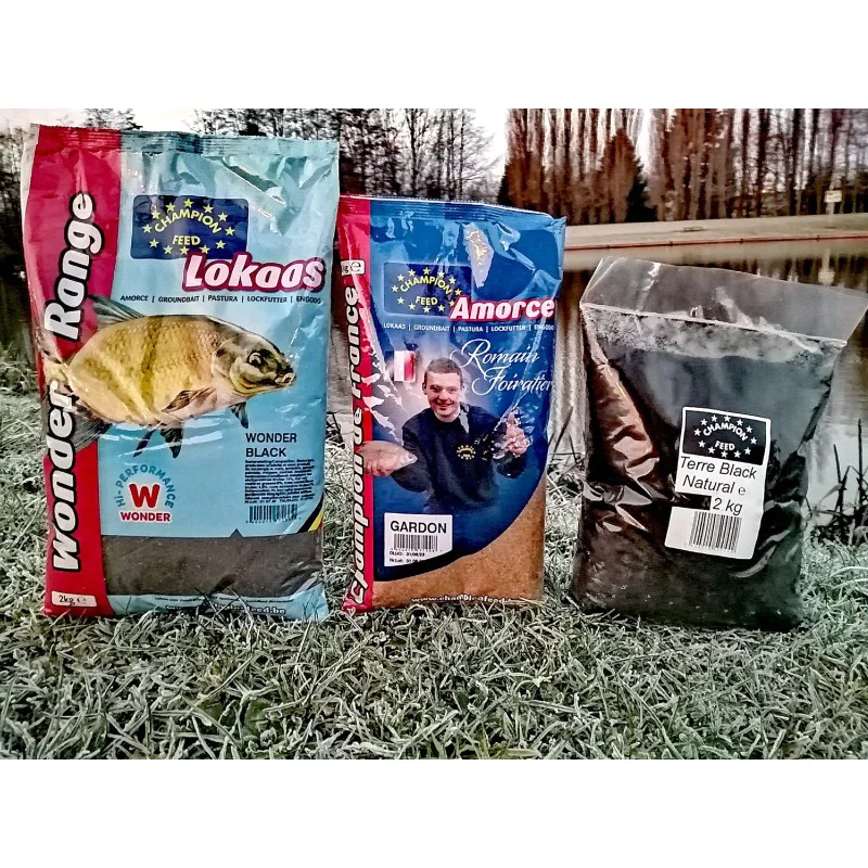 Глина за риболов CHAMPION FEED Terre Black Natural 2kg