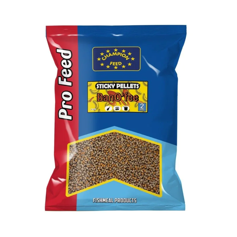 Метод пелети CHAMPION FEED Sticky Pellets 2mm Banofee 650g