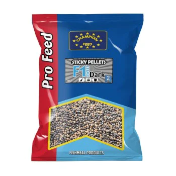 Метод пелети CHAMPION FEED Sticky Pellets 2mm F1 Sweet Dark 650g