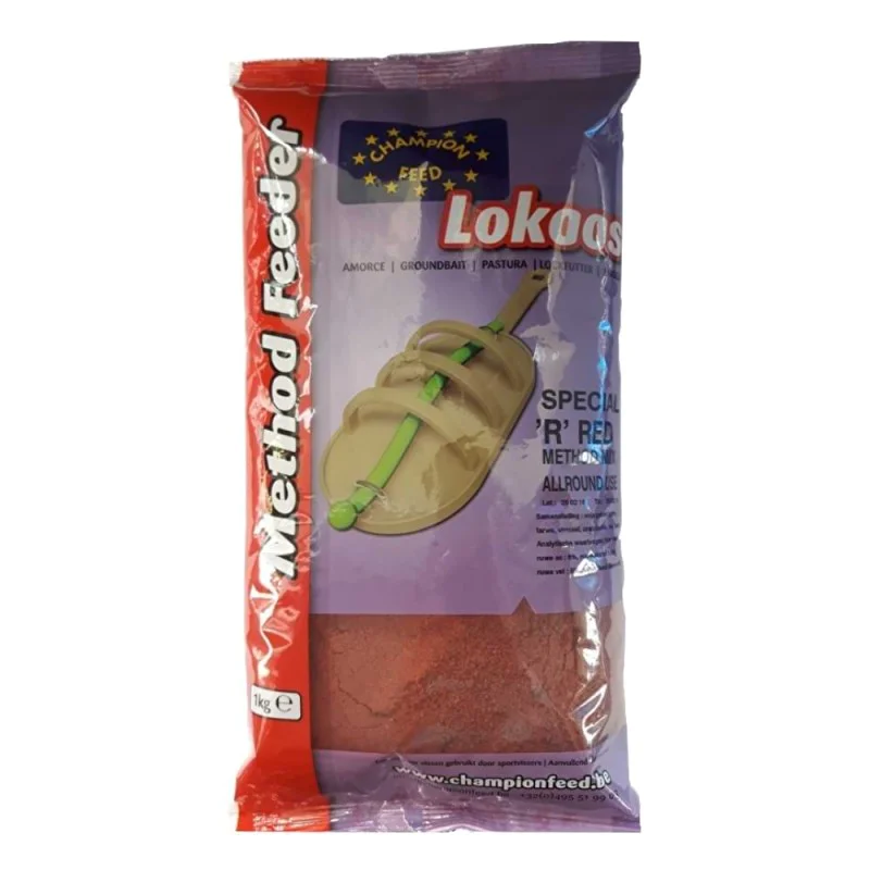 Захранка за метод CHAMPION FEED Special R Red Method Mix 1kg