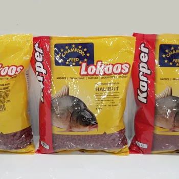 Пелети за захранване CHAMPION FEED Halibut Pellets RED 1kg