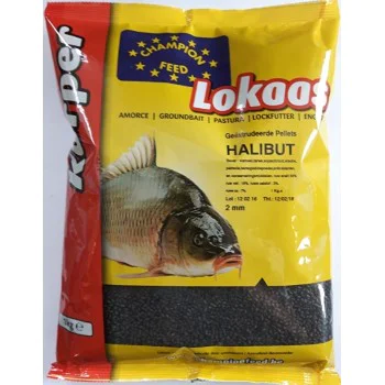 Пелети за хранене CHAMPION FEED Halibut Pellets 1kg