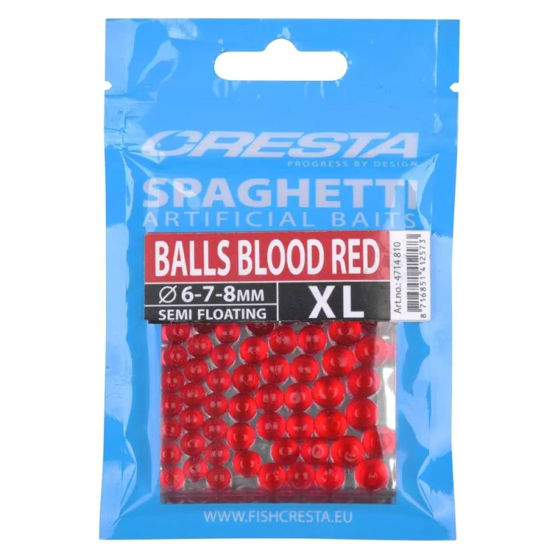 Изкуствена стръв CRESTA Spaghetti Balls XL 6, 7, 8mm