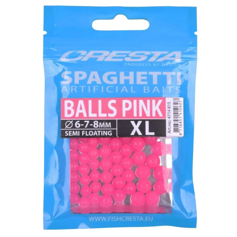 Изкуствена стръв CRESTA Spaghetti Balls XL 6, 7, 8mm