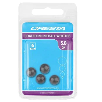 Тежест CRESTA Coated Inline Ball Weights