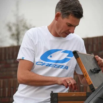 Тениска CRESTA Classic T-Shirt - White