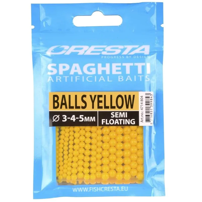 Изкуствена стръв CRESTA Spaghetti Balls 3, 4, 5mm