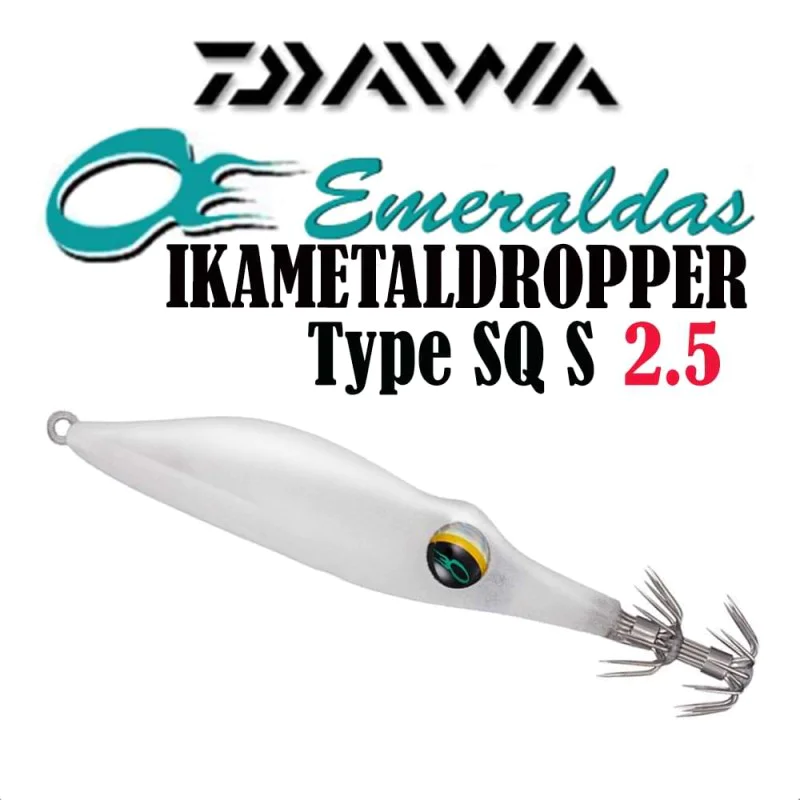 Калмариера DAIWA Emeraldas Ikametaldropper Type SQ S #2.5 7g Sinking