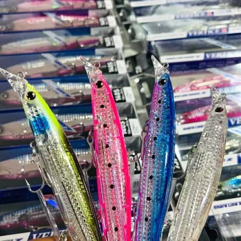 Воблер DAIWA Shore Line Shiner-Z Vertice R Laser Impact 125SS 125mm 23g Slow Sinking