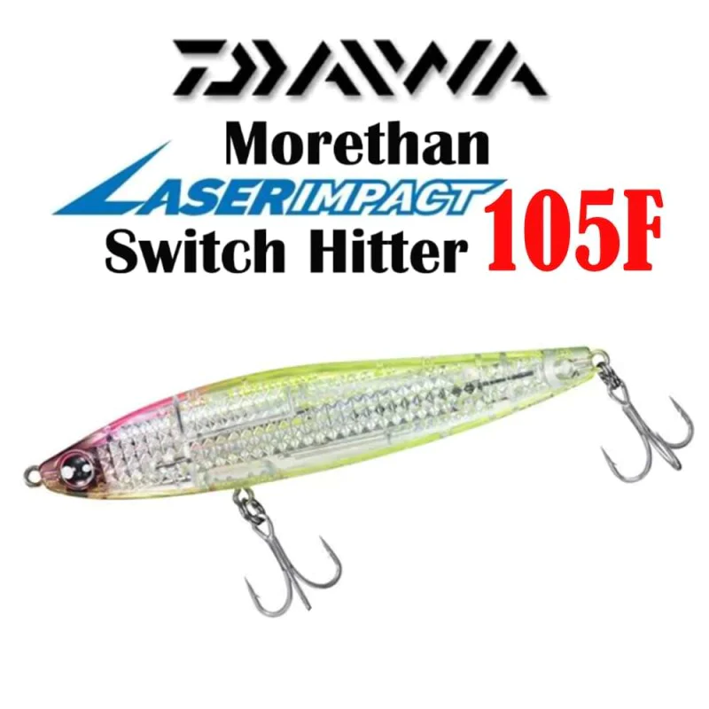 Воблер DAIWA Morethan Switch Hitter Laser Impact 105F 105mm 20g Floating
