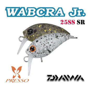 Воблер DAIWA Presso Wabcra JR. 25SS SR 25mm 1.7g Slow Sinking