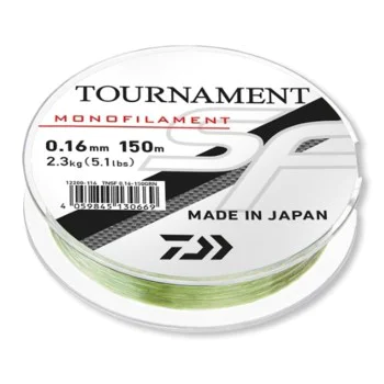 Монофилно влакно DAIWA Tournament SF Monofilament Green 150m