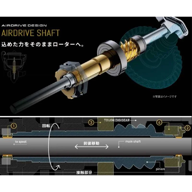 Макара преден аванс DAIWA 22 Exist SF 2000SS-P