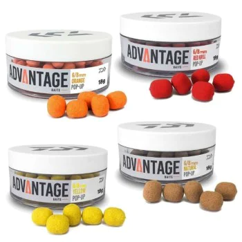 Плуващи дъмбели DAIWA Advantage Pop-Up - 6/8 mm