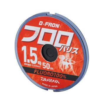 Влакно флуорокарбон DAIWA D-Fron Fluorocarbon 50m