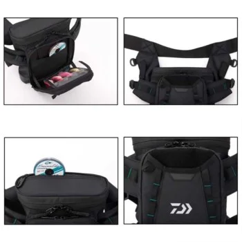 Чанта за примамки DAIWA Emeraldas T-Thigh Bag Black