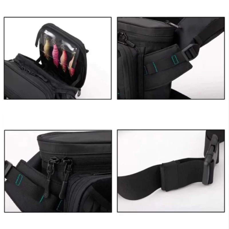 Чанта за примамки DAIWA Emeraldas T-Thigh Bag Black