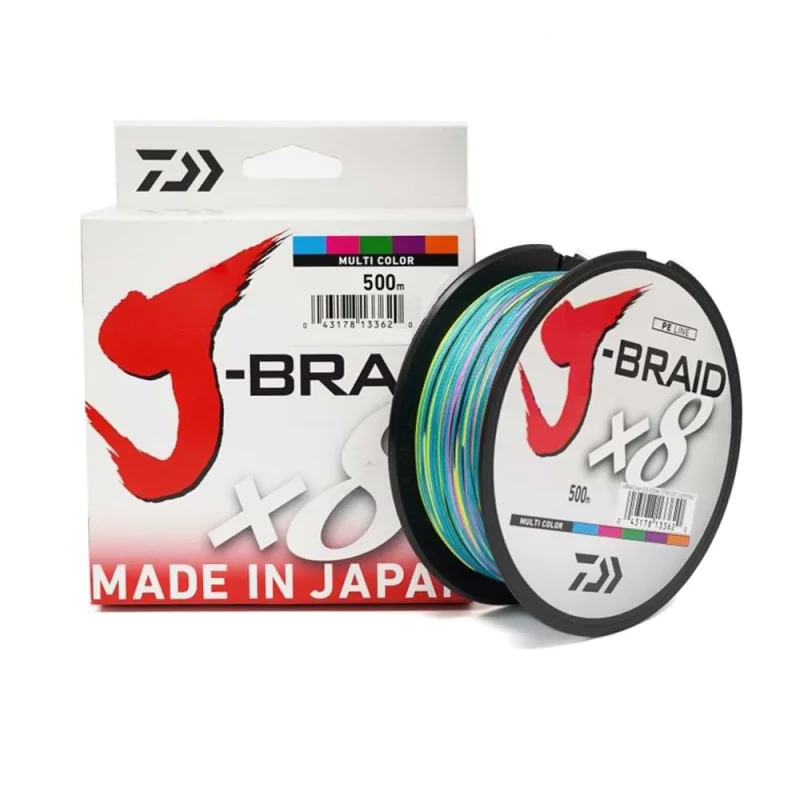 Плетено влакно DAIWA Bob J Braid X8 500m MU