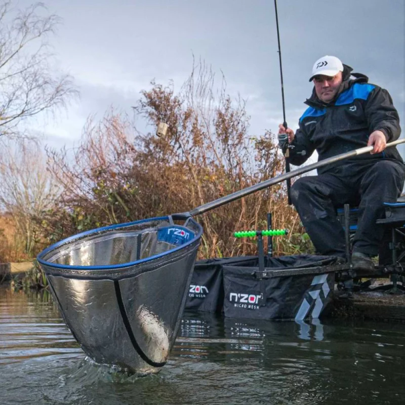 Глава за кеп DAIWA NZon Nano Mesh Landing Net Head 55x45cm