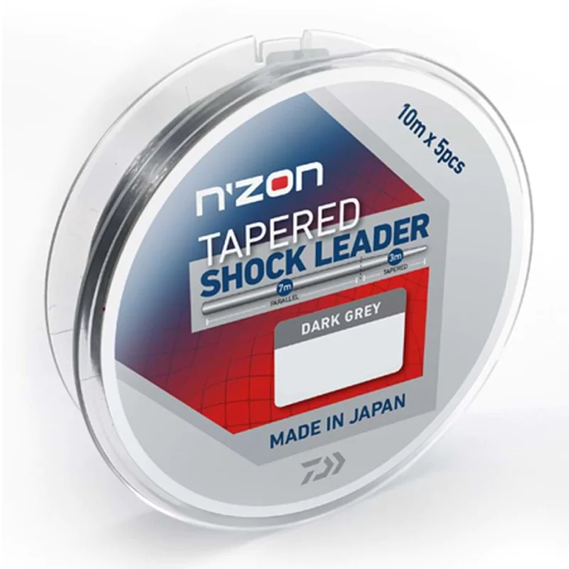 Шок лидер DAIWA NZon Tapered Shock Leader Dark Grey - 10m
