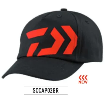 Шапка DAIWA Cap Spit 02 Black - Red