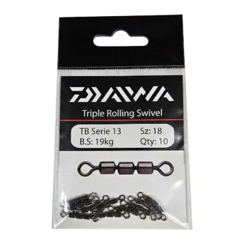 Вирбел DAIWA BS 10 Girelle Triple Rolling Swivel