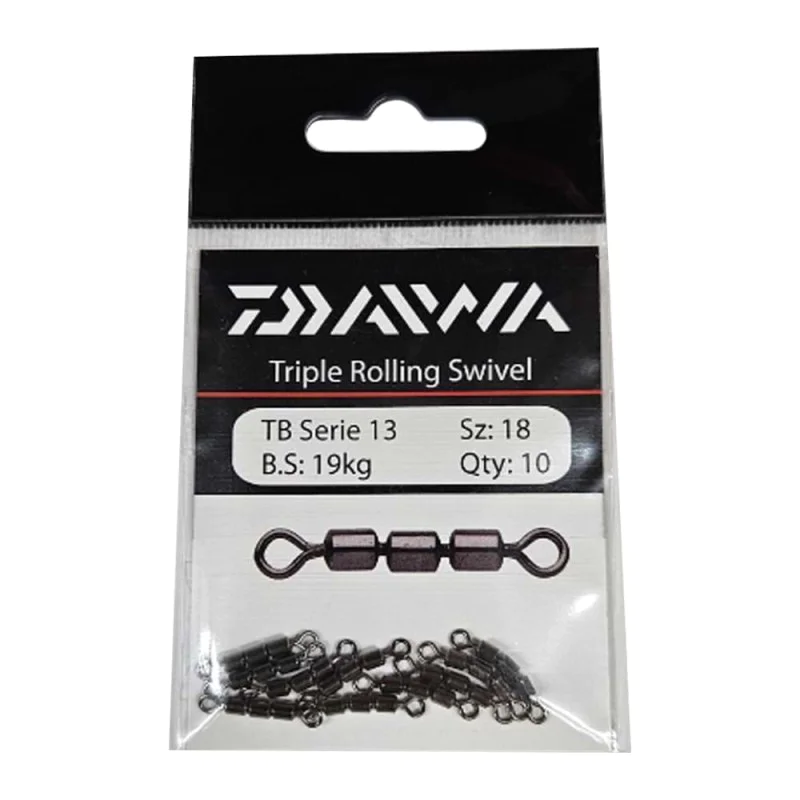 Вирбел DAIWA BS 10 Girelle Triple Rolling Swivel