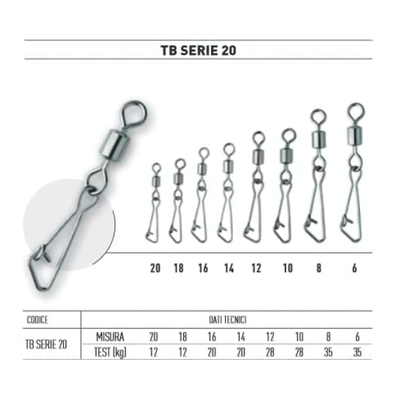 Вирбел DAIWA Rolling Swivel With Hook Snap