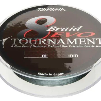 Влакно плетено DAIWA Tournament 8 EVO Braid 300m - Dark Green