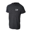 Тениска DAIWA DVEC T-Shirt Dark Grey & White
