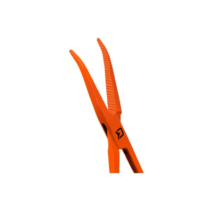 Фоцепс DELPHIN ATAK! Reflex Curved Forceps - 15cm