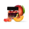 Неутрални дъмбели DELPHIN Feeder Wafters D SNAX Duo Mango Peach 10x7mm 20g