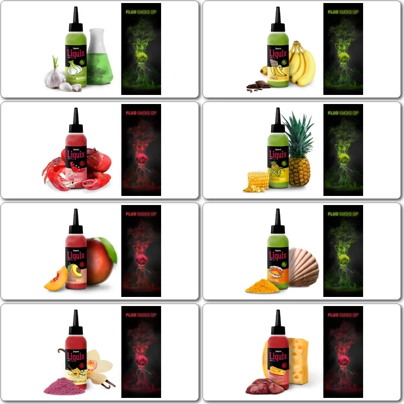 Пушещ дип DELPHIN Fluo Smoke Dip D SNAX LiquiX Garlic Butyric 100 ml