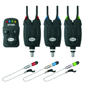 Сигнализатори DELPHIN Optimo 9v 3+1 CSWII set bait alarm and snag