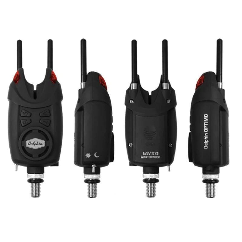 Сигнализатори DELPHIN Optimo 9v 4+1 CSWII set bait alarm and snag
