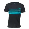 Тениска DRENNAN T-Shirt Black Aqua