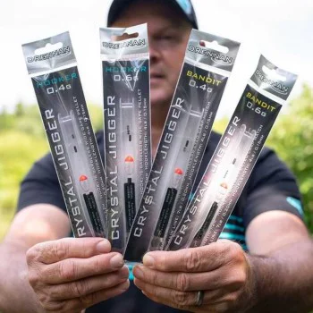 Готов монтаж с плувка DRENNAN Crystal Jigger Rig Hooker