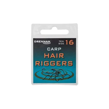 Куки единични DRENNAN Carp Hair Rigger