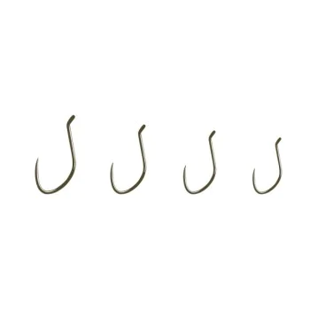 Куки единични DRENNAN Silverfish Hair Rigger
