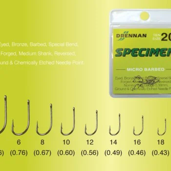 Куки единични DRENNAN Specimen