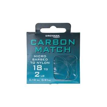 Вързани куки DRENNAN Carbon Match HTN