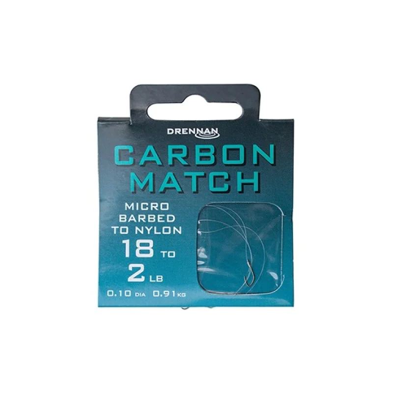 Вързани куки DRENNAN Carbon Match HTN