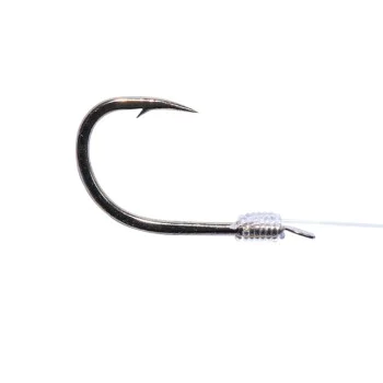 Вързани куки DRENNAN Fluorocarbon Feeder Carbon Feeder
