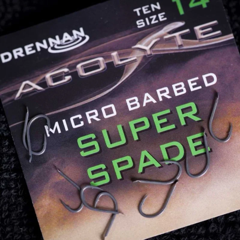 Куки DRENNAN Acolyte Super Spade Hooks