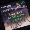 Куки без контра DRENNAN Acolyte Margin Carp Barbless Hooks