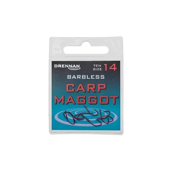 Куки единични DRENNAN Barbless Carp Maggot
