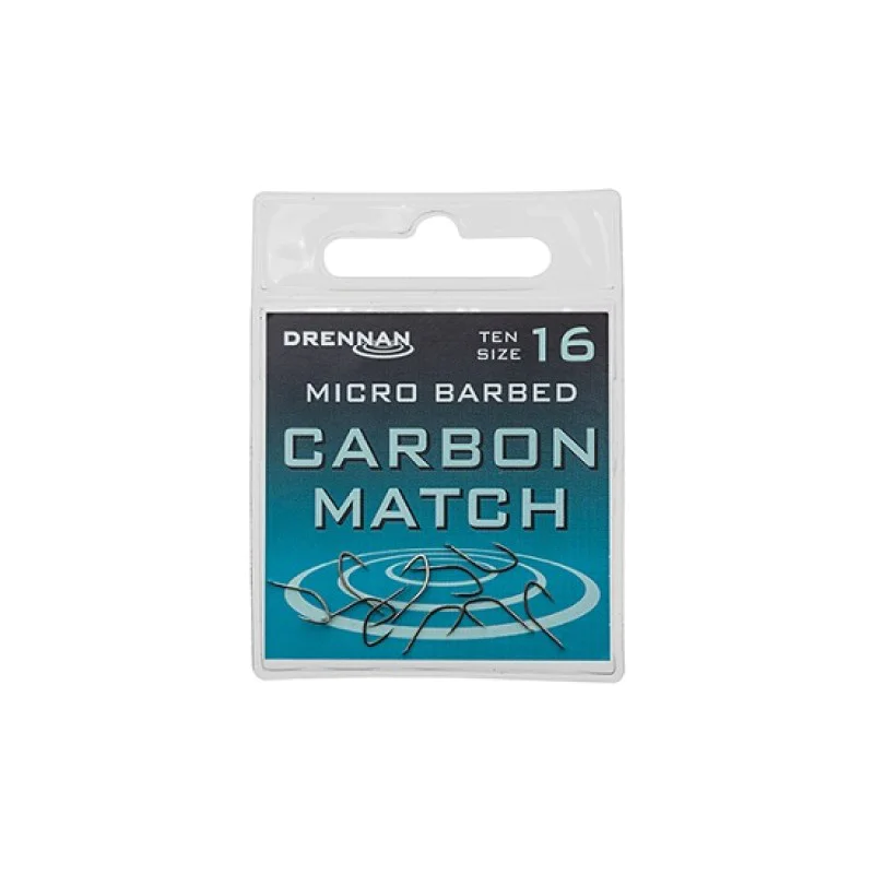 Куки единични DRENNAN Carbon Match