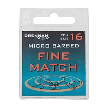 Куки единични DRENNAN Fine Match