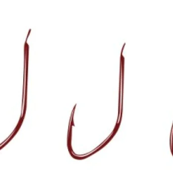 Куки единични DRENNAN Red Maggot